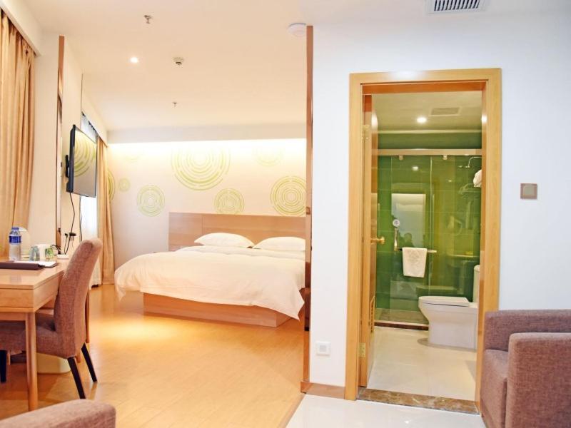 Greentree Inn Jiangxi Fuzhou Gandong Bridge Express Hotel المظهر الخارجي الصورة