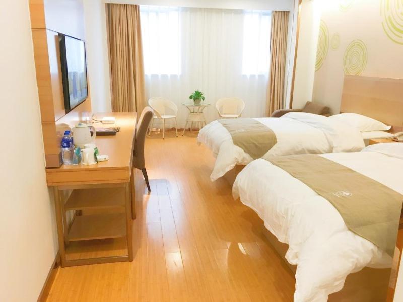 Greentree Inn Jiangxi Fuzhou Gandong Bridge Express Hotel المظهر الخارجي الصورة