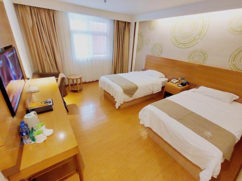 Greentree Inn Jiangxi Fuzhou Gandong Bridge Express Hotel المظهر الخارجي الصورة